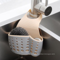 Best price superior quality kitchen faucet customized silicone hanging kitchen sponge holder